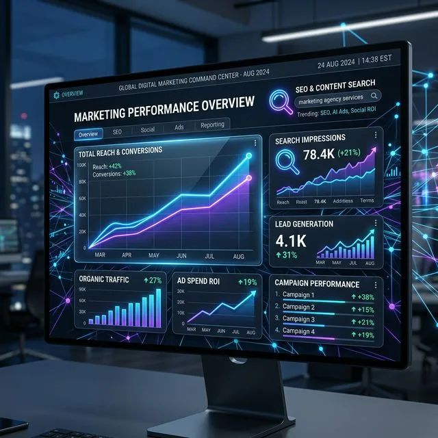 SEO Strategy Framework and Analytics Dashboard